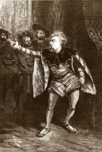 Illustration till pjäsen "Le Roi s