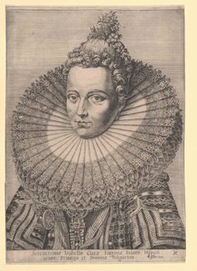 Infanta av Spanien Isabella Clara Eugenia av Artist Unknown