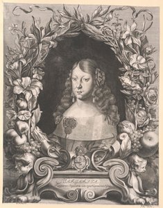 Infanta av Spanien Margarete Theresia (tryck) av Artist Unknown