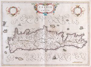 Ön Kreta, © av Artist Unknown