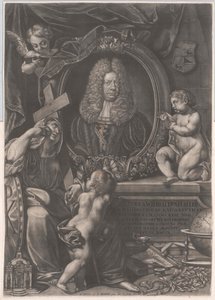 Jacob Wilibald Haller von Hallerstein (tryck) av Artist Unknown