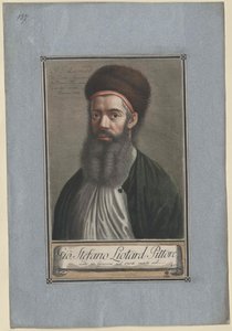 Jean Etienne Liotard (tryck) av Artist Unknown
