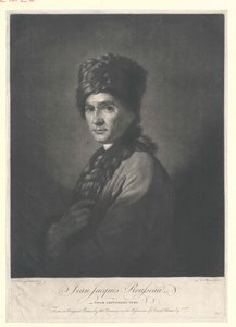 Jean Jacques Rousseau av Artist Unknown