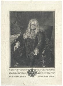 Johann Adam greve von Questenberg av Artist Unknown