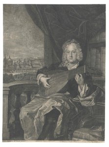 Johann Adam greve von Questenberg av Artist Unknown