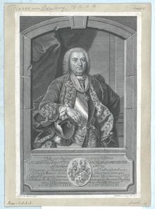 Johann Albrecht Andreas Adam Rieter von Kornburg och Kalbensteinberg av Artist Unknown