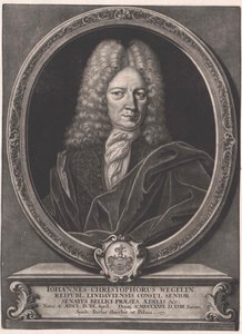 Johann Christoph Wegelin (tryck) av Artist Unknown