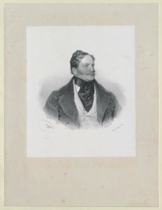 Johann Franz greve Hardegg (tryck) av Artist Unknown