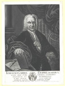 Johann Gabriel Doppelmayr av Artist Unknown