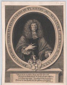 Johann Georg sifter av Artist Unknown