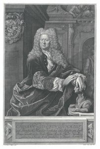 Johann Georg von Schmidt i Altenstadt av Artist Unknown