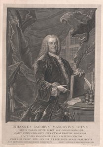 Johann Jakob Mascov av Artist Unknown