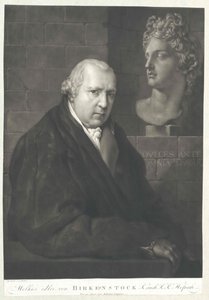 Johann Melchior adlig von Birkenstock av Artist Unknown
