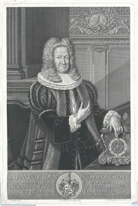 Johann Sigismund Holzschuher av Aspach och Harrlach av Artist Unknown