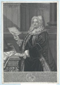 Johann Sigismund Holzschuher von Aspach och Harrlach på Thalheim av Artist Unknown