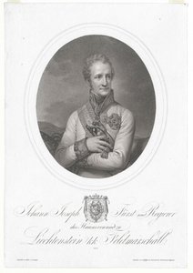 Johann greve av Liechtenstein av Artist Unknown