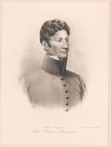 Johann von Hermann-Hermannsdorf av Artist Unknown