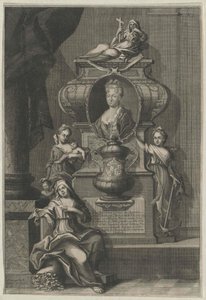 Johanna Dorothea grevinna Tattenbach-Geilsdorf av Artist Unknown
