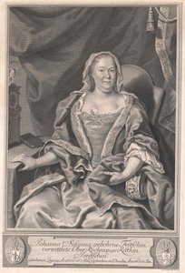 Johanna Susanna Fritsch av Artist Unknown