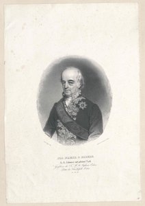 Joseph Augustin baron von Erberg av Artist Unknown