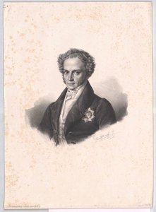 Joseph Ludwig greve av Armansperg (tryck) av Artist Unknown