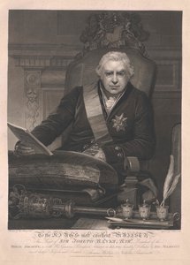 Joseph baronet Banks av Artist Unknown