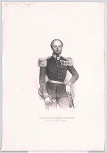 Karl baron von Lewartow von Lewartowski av Artist Unknown