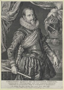 Kung av Danmark Christian IV av Artist Unknown