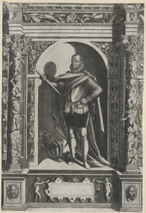Kung av Danmark Fredrik II av Artist Unknown