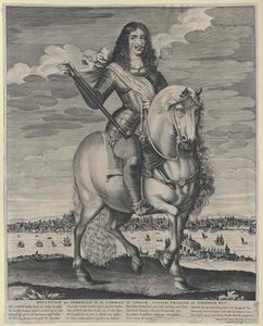 Kung av England Karl II av Artist Unknown