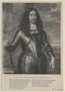 Kung av England Karl II av Artist Unknown