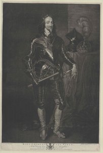 Kung av England Karl I av Artist Unknown
