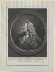 Kung av England Kurfurste av Hannover George II av Artist Unknown