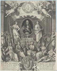 Kung av England William III av Artist Unknown