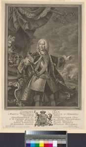 Kung av England kurfurste av Hannover George II av Artist Unknown