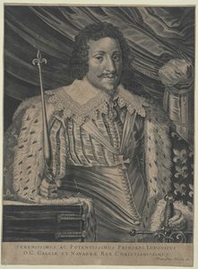 Kung av Frankrike Ludvig XIII av Artist Unknown