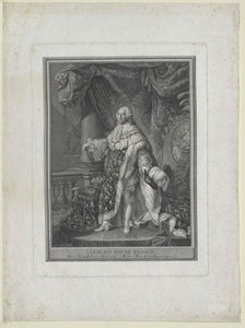Kung av Frankrike Ludvig XVI av Artist Unknown