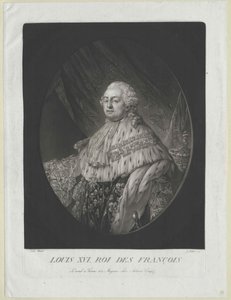 Kung av Frankrike Ludvig XVI av Artist Unknown