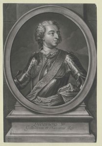 Kung av Frankrike Ludvig XV av Artist Unknown