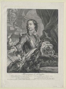 Kung av Frankrike Ludvig XV av Artist Unknown