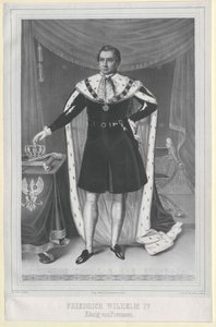 Kung av Preussen Fredrik Wilhelm IV av Artist Unknown