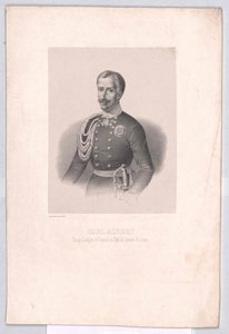 Kung av Sardinien Karl Albert av Artist Unknown