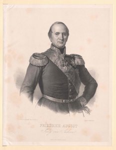 Kung av Sachsen Fredrik August II av Artist Unknown
