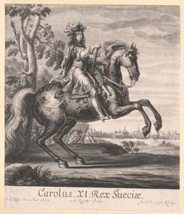 Kung av Sverige Karl XI av Artist Unknown