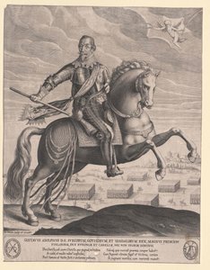 Kung av Sverige Gustav II Adolf av Sverige av Artist Unknown