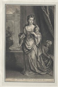 Lady Maria Somerset av Artist Unknown