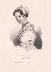 Bodde cirka 1826 Jeannette av Artist Unknown