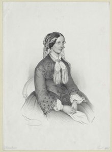 Bodde cirka 1853 Himmelbauer av Artist Unknown