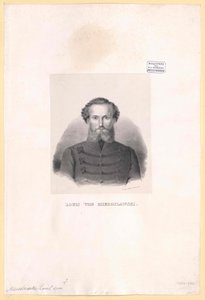 Louis de Mieroslawski av Artist Unknown
