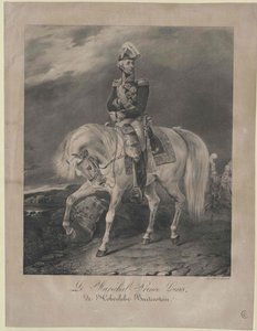 Ludvig prins Hohenlohe-Bartenstein av Artist Unknown